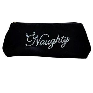 Black Velvet Naughty Nice Night Bag